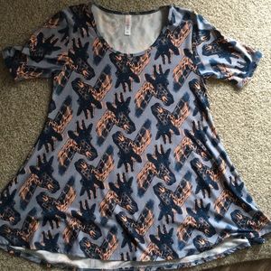 LuLaRoe Perfect Tee Giraffe